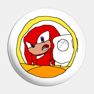 Knuckles icon remake Pin