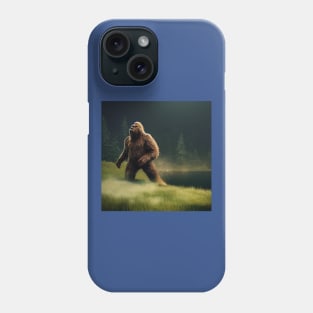 Sasquatch in Nature Phone Case