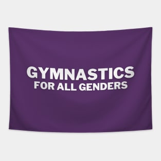 Gymnastics for all genders (white 2) Tapestry