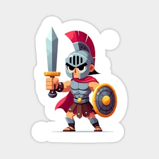 Gladiator Illustration Magnet