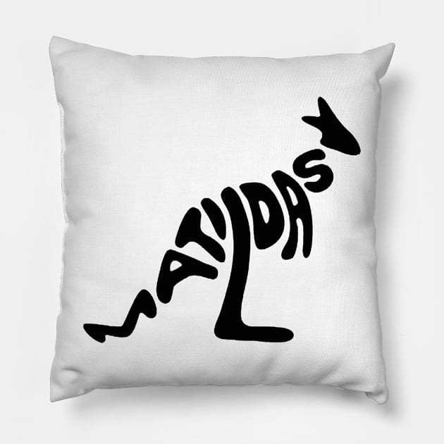 Matildas Kangaroo Pillow by dailydadacomic