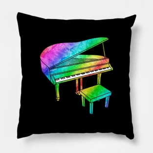 Rainbow Piano Pillow