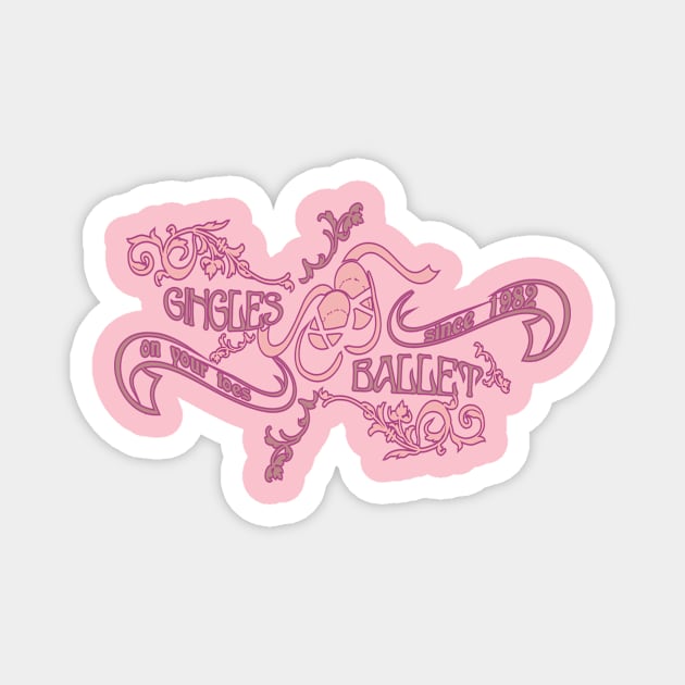 GingLes Ballet Magnet by Amaradhiva