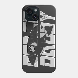 Space Daddy Rocket Ship Birthday Gift Science Fiction Shirt 2. Super cool oldschool Sci-Fi Ship Phone Case