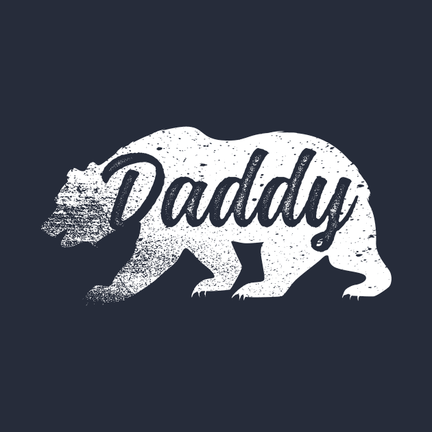 Daddy Bear Father's Day T-Shirt by Adamita