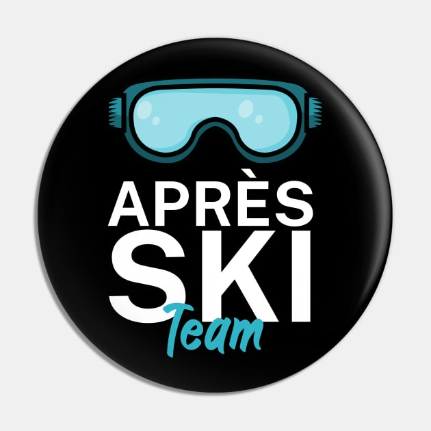 Apres Ski Team Pin by maxcode