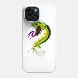 The great Japanese Snake 2 - Venomous creature - Illustration Phone Case