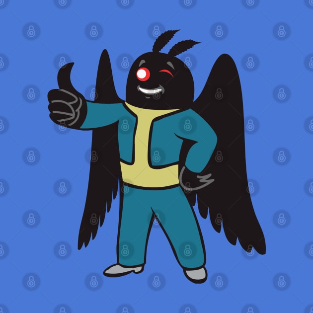 Radiation Suit Mothman by TheKLSGhostbusters