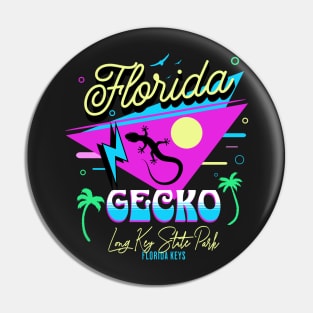 Florida Keys Gecko Pin