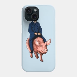 Pig Rider Phone Case