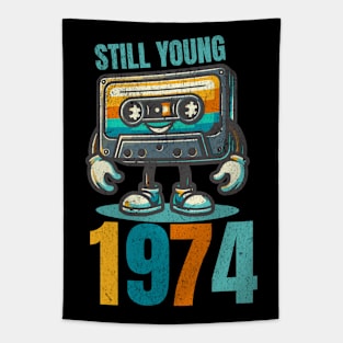 Still Young 1974 - Vintage Cassette Tape Tapestry