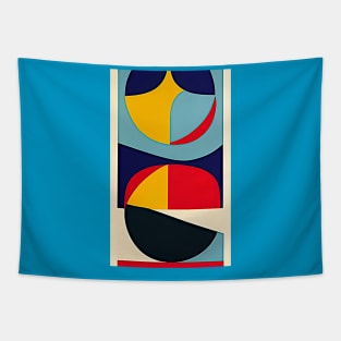 Abstract Modern: Bright Bold Circles Tapestry