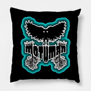 Mothman West Virginia Wing Humanoid Moth Retro Vintage Pillow