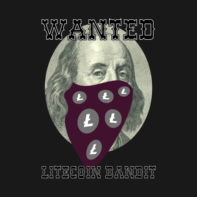 Litecoin Bandit by CryptoTextile