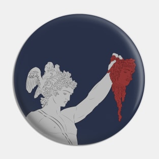 Perseus With The Head of Medusa Pin