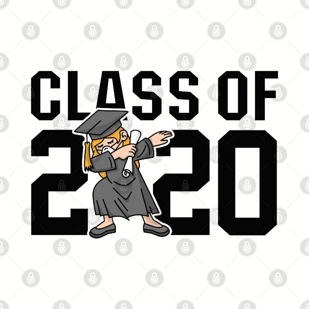 Class of 2020 graduation Corona dab dabbing girl senior by LaundryFactory