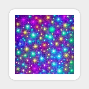 Color Bursts / Fireworks Magnet