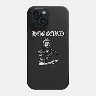 Merle Haggard Metal design Phone Case