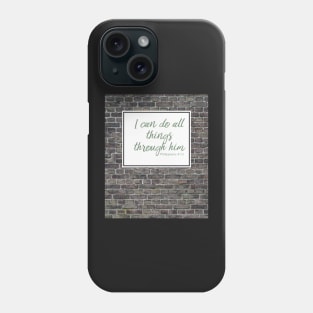 Inspirational Religious Quotes Phone Case