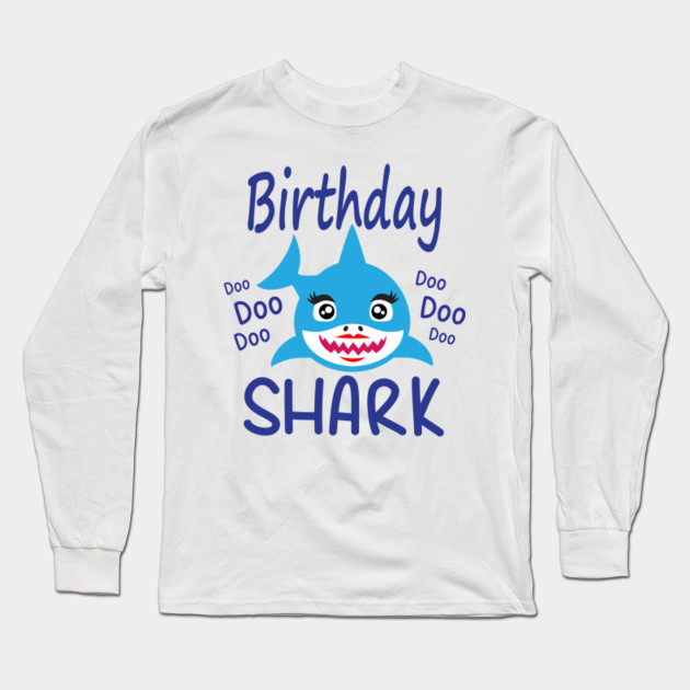 baby shark birthday girl shirt