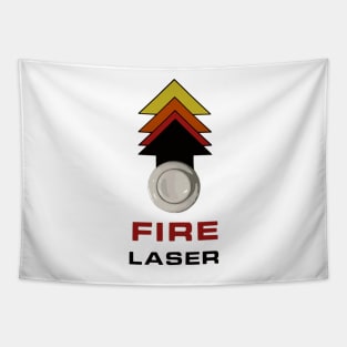 FIRE LASER! Tapestry