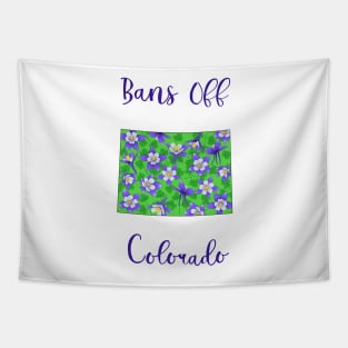 Bans Off Colorado Tapestry