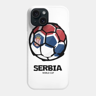 Serbia Football Country Flag Phone Case