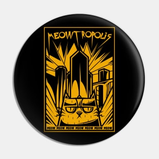 MEOWTROPOLIS Pin