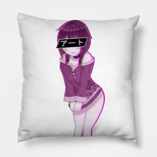 Aesthetic Japanese Girl 8 v3 Pillow