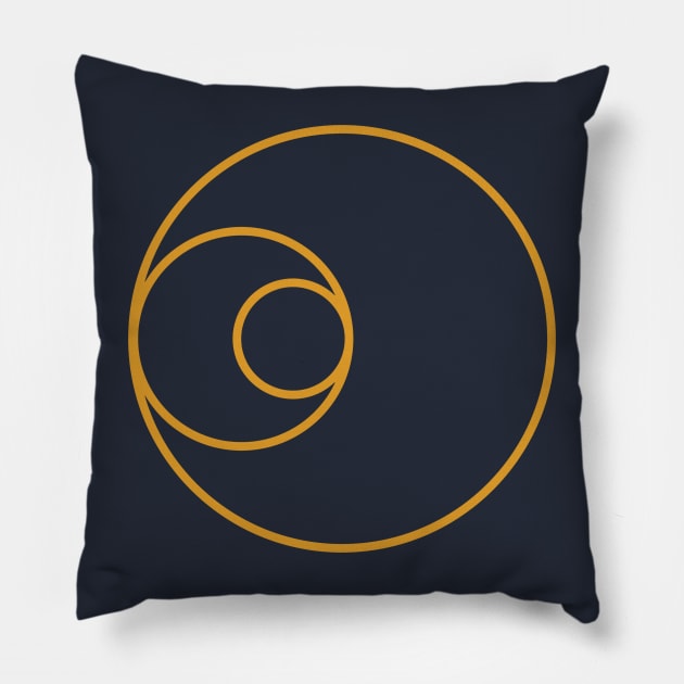 3 body problem Pillow by INLE Designs