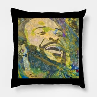 Marvin Gaye Abstract Pillow