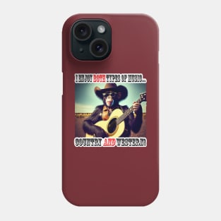 OG COUNTRY MUSIC - Country And Western Chimp Phone Case