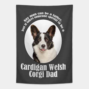 Corgi Dad Tapestry