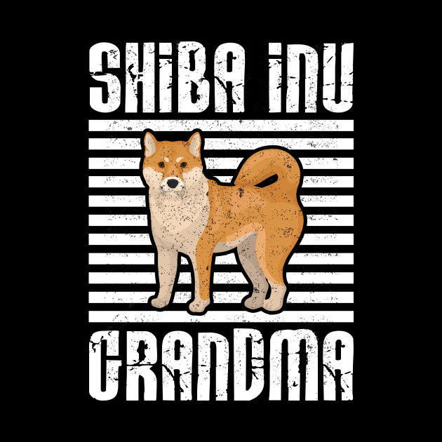 Shiba Inu Grandma Proud Dogs by aaltadel