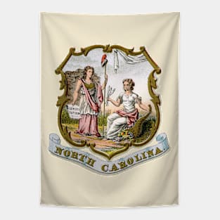 1876 North Carolina Coat of Arms Tapestry