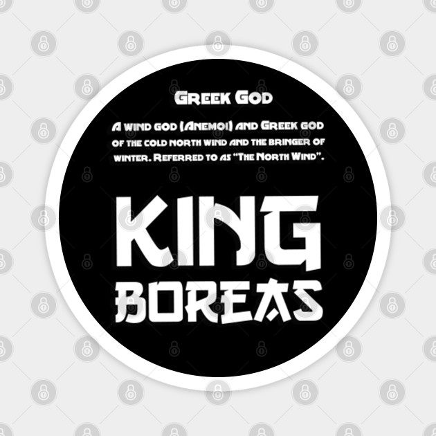 King Boreas Greek God A Wind God Anemoi And Greek God Of The