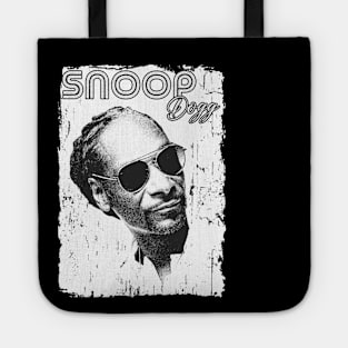 Snoop dogg//black white design T-Shirt Tote