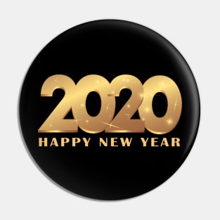 Happy New Year Pin