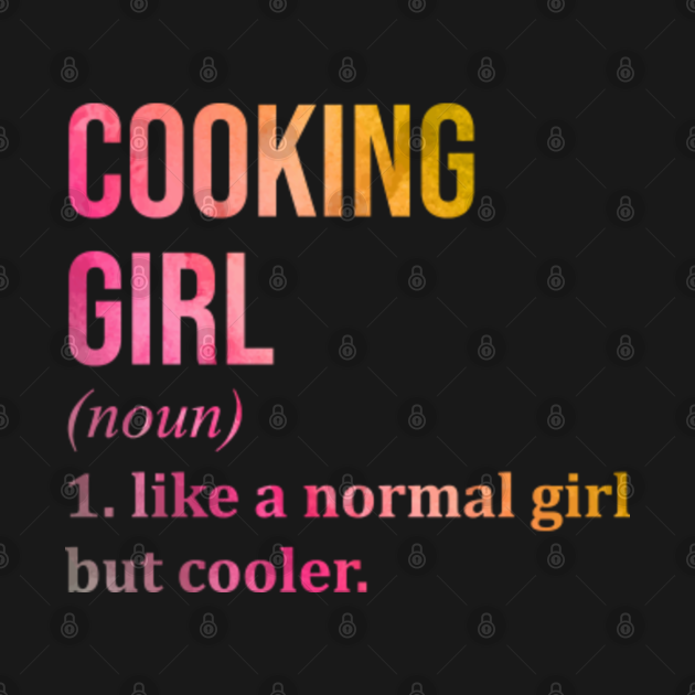 Disover Funny And Awesome Definition Style Saying Cooking T-Shirts