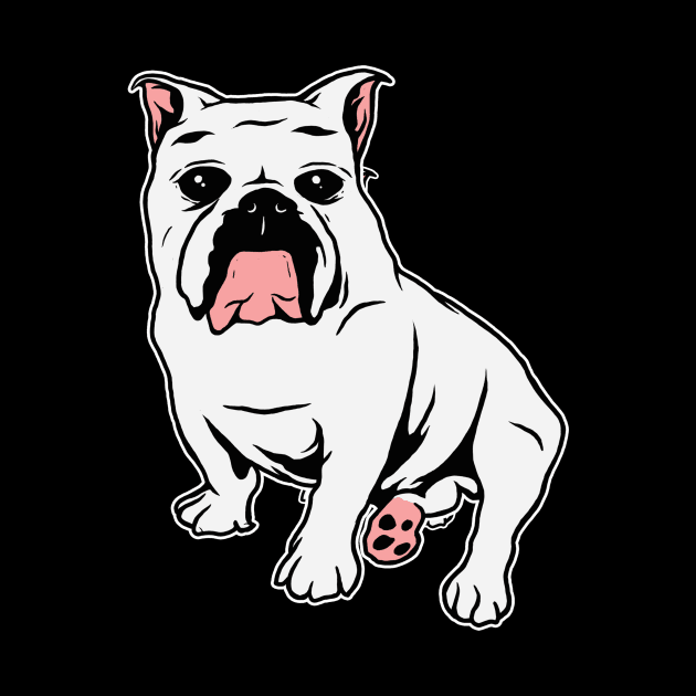 Bulldog by phsycartwork