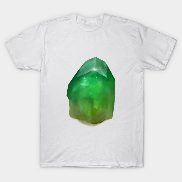 Discover Green Crystal - Green Crystal - T-Shirt