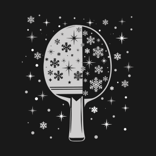 Funny Xmas Table Tennis Racket Ping Pong Christmas T-Shirt