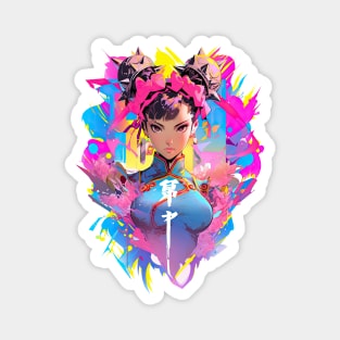 STREET FIGHTER - CHUN LI - EVENING AFTERGLOW | Gaming Anime Manga Gamer Culture | PROUD OTAKU Magnet