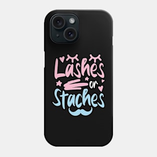 Lashes or Staches Phone Case