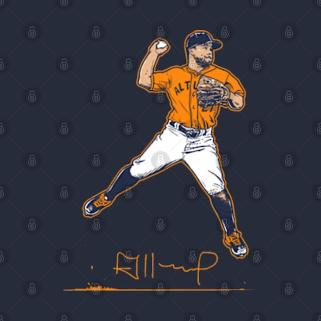 Jose Altuve Superstar Pose by KraemerShop