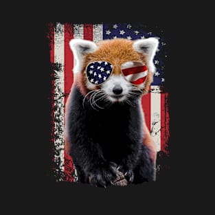 Cute Critter Chic Red Panda Tee for Animal Enthusiasts T-Shirt