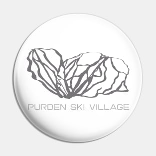 Purden Ski Village Resort 3D Pin