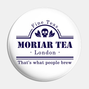 MoriarTea (blue) Pin