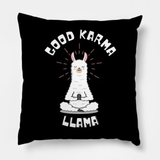 Good Karma Llama Pillow