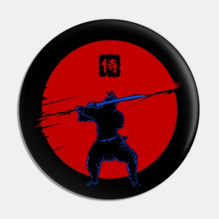 Cyber Samurai Pin